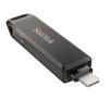 PenDrive SanDisk iXpand Luxe 128GB USB Typ C / Lightning Srebrno-czarny