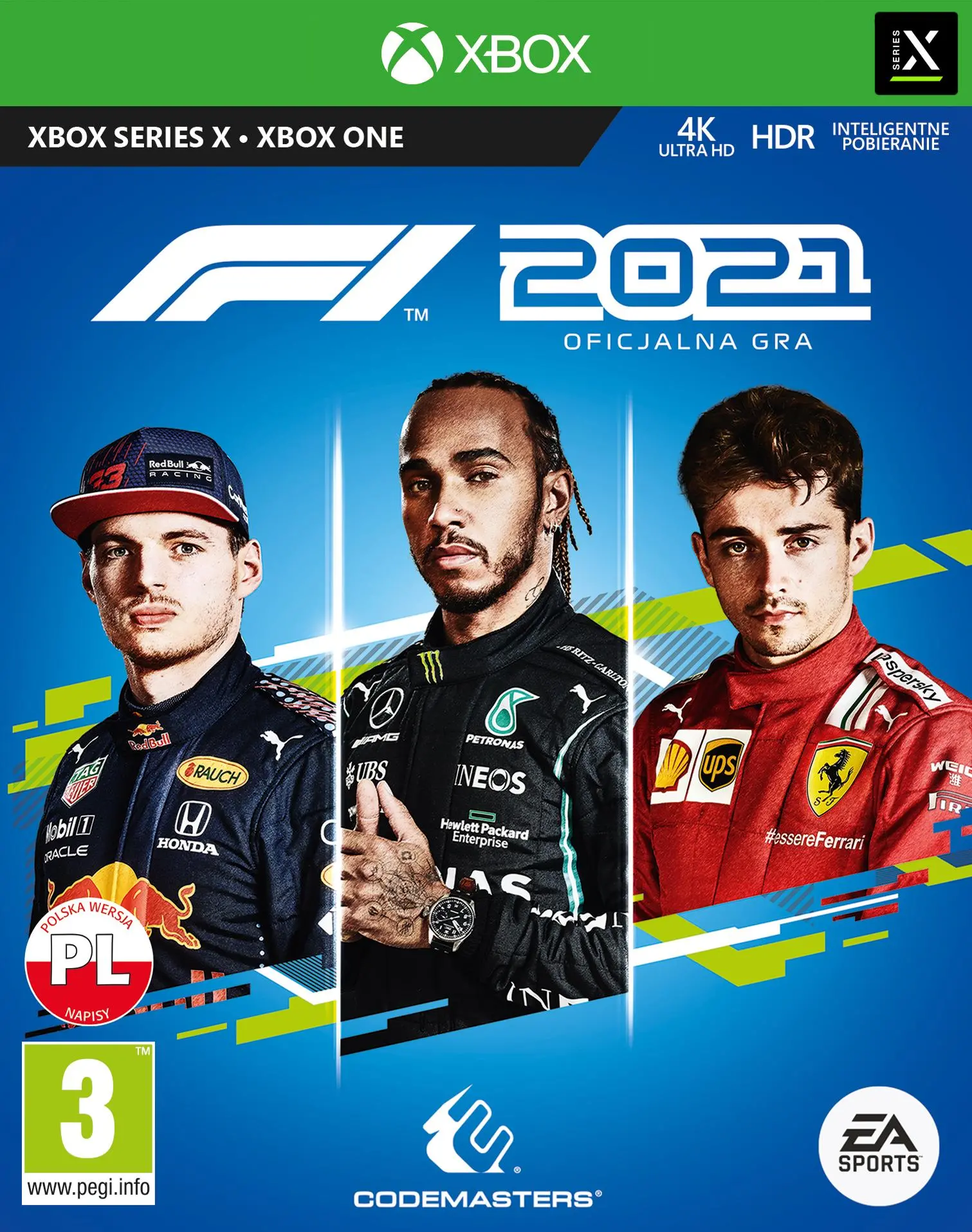 F1 2021 Gra na Xbox One (Kompatybilna z Xbox Series X)