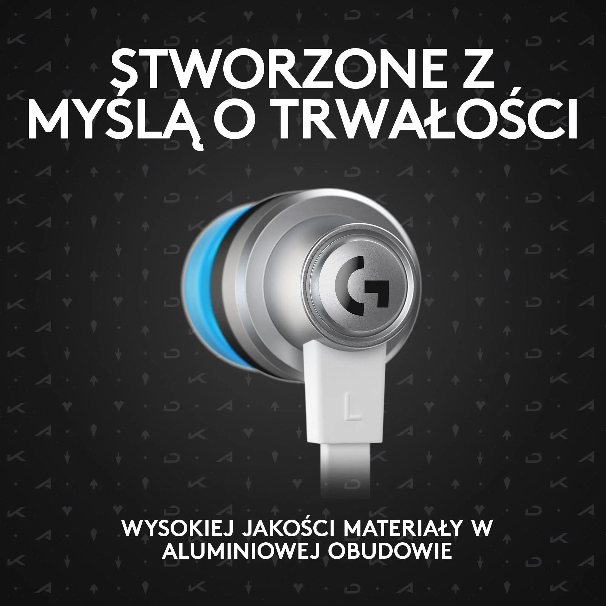 Słuchawki przewodowe z mikrofonem Logitech G333 Douszne Fioletowy