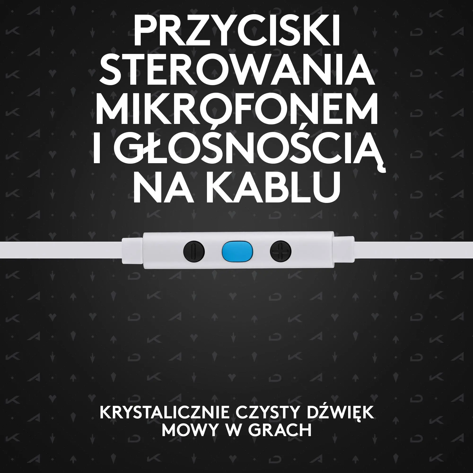Słuchawki przewodowe z mikrofonem Logitech G333 Douszne Fioletowy