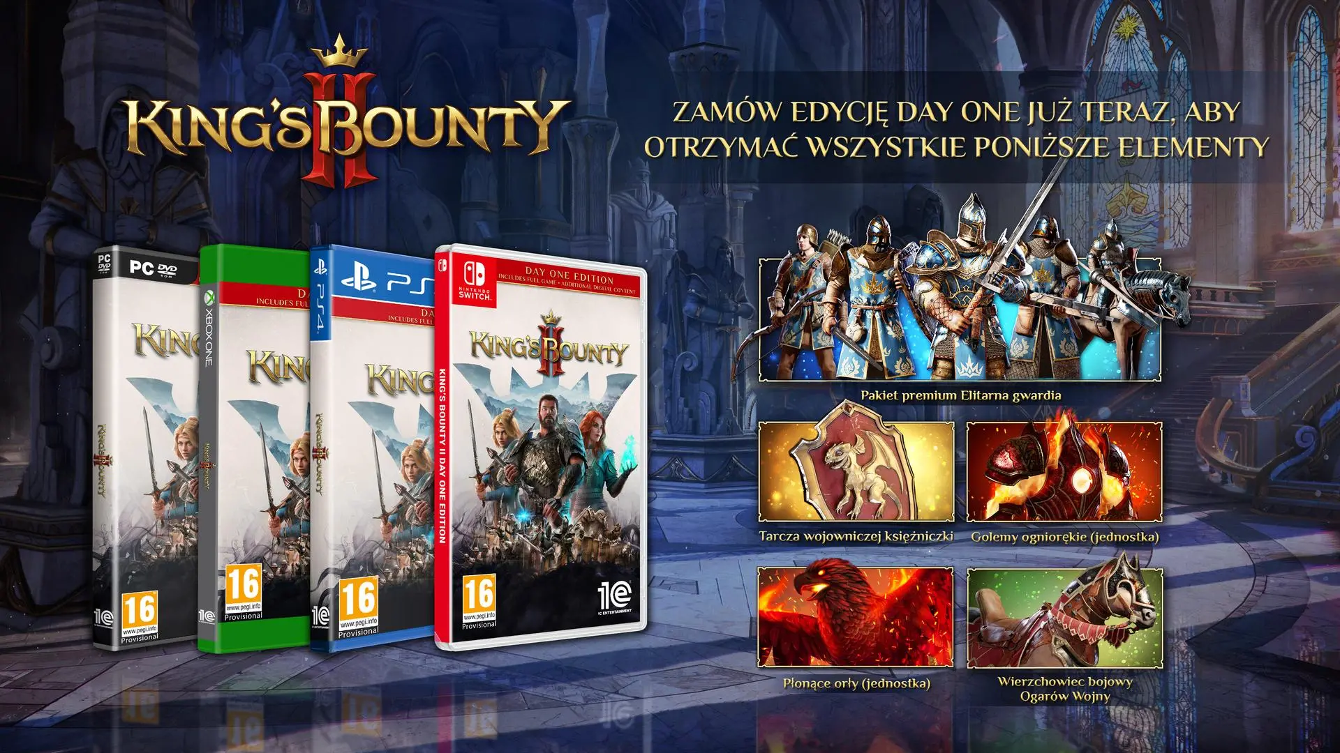 King's Bounty II Gra na PS4 (Kompatybilna z PS5)