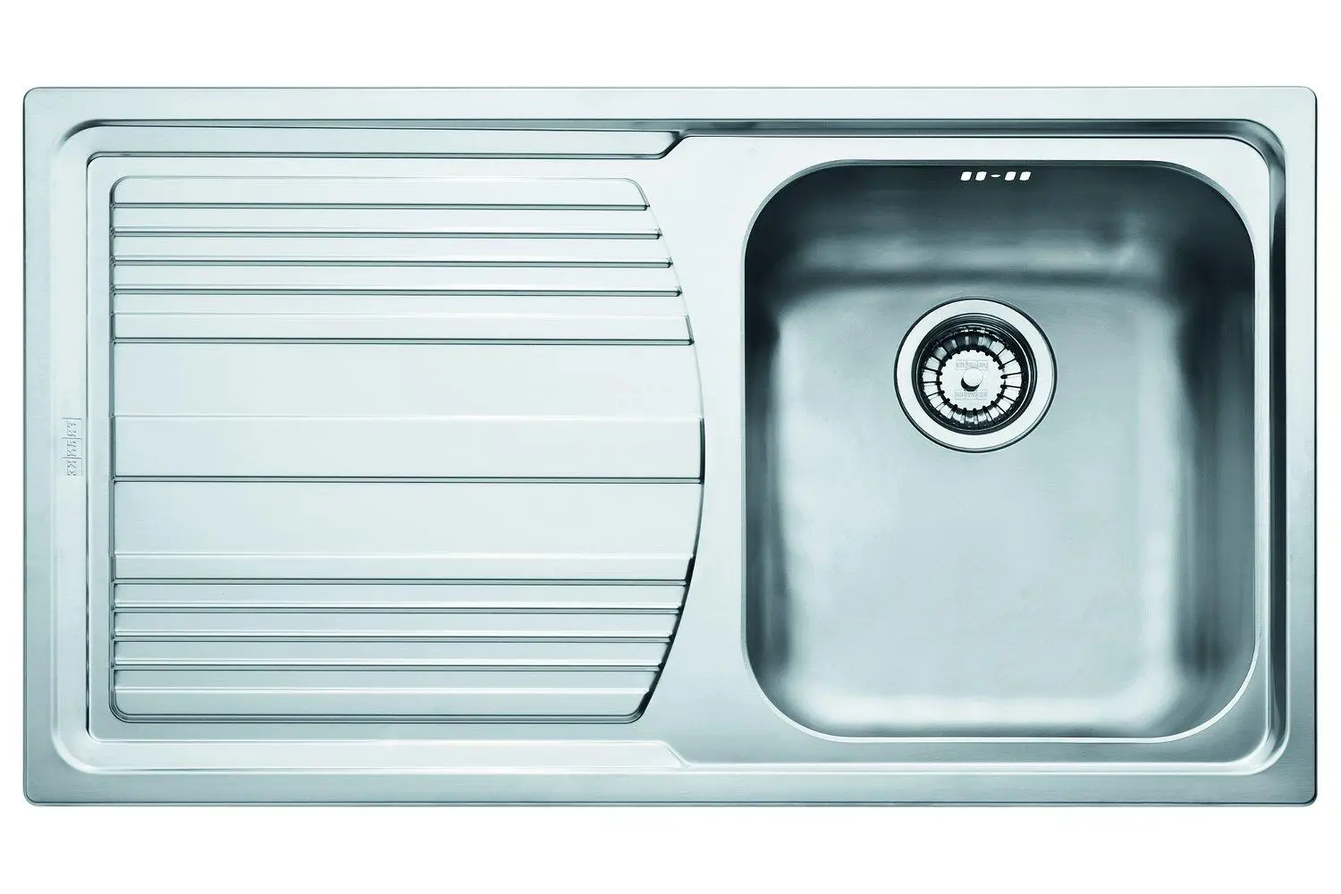 Zlewozmywak Franke Logica Line LLL 611-79 Komora z prawej strony Stalowy Srebrny