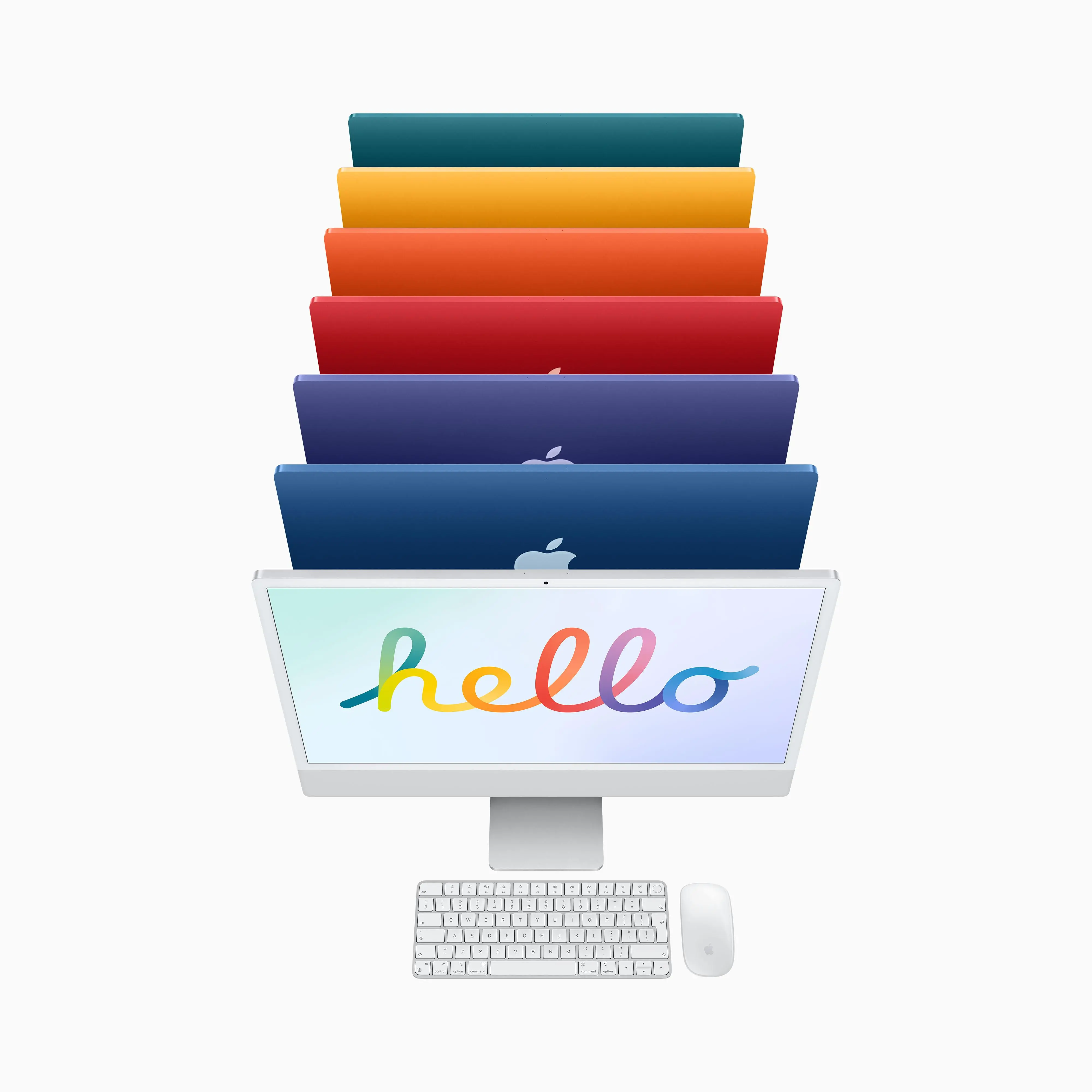 Komputer Apple iMac Retina 4.5K 23,5" 8GB RAM 256GB Zielony