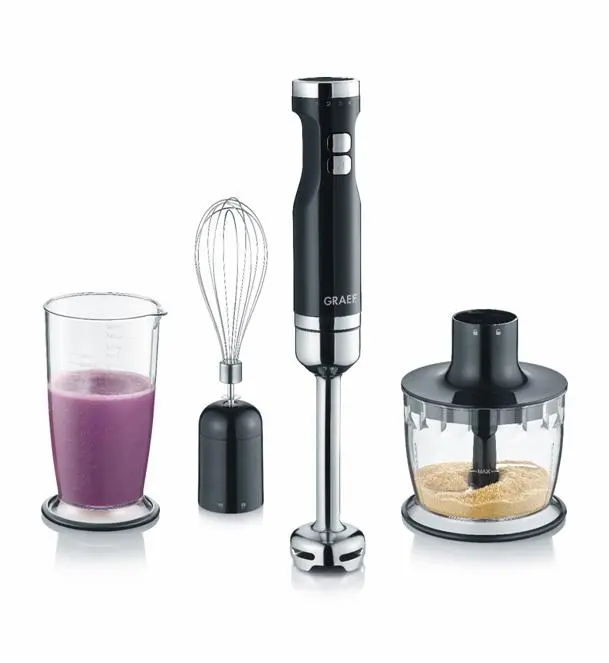 Blender Graef HB502 800W Rozdrabniacz Końcówka do ubijania