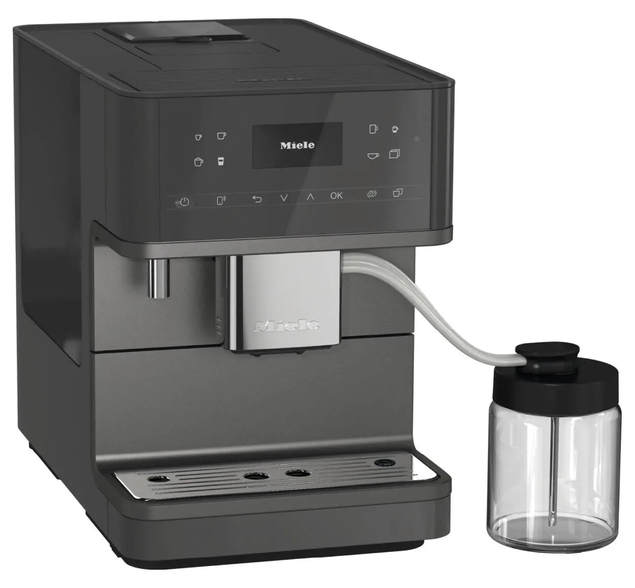 Ekspres Miele CM 6560 MilkPerfection Szary