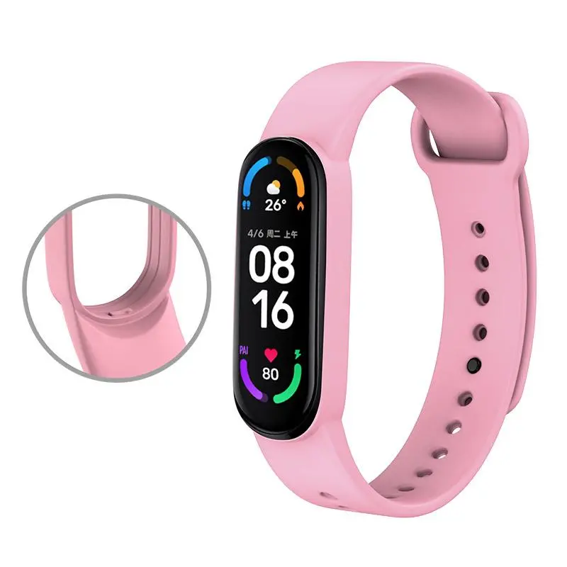 Opaska Yunmi Mi Band 5/6 XMBDST51 Różowy