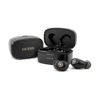 Słuchawki bezprzewodowe Guess GUTWSJL4GBK Dokanałowe Bluetooth 5.0 Czarny
