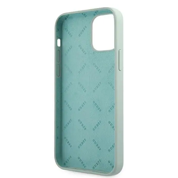 Etui Guess Silicone Vintage Script GUHCP12LLSVSBF do iPhone 12 Pro Max