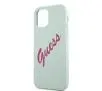 Etui Guess Silicone Vintage Script GUHCP12LLSVSBF do iPhone 12 Pro Max