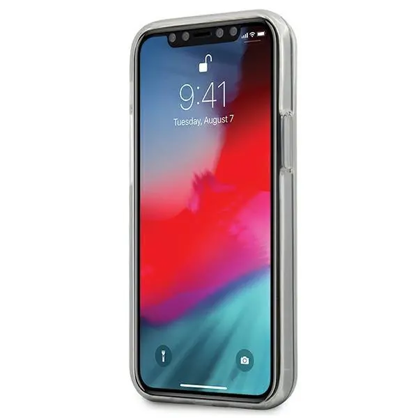 Etui Guess Metallic GUHCP12SPCUMPTBK do iPhone 12 mini Czarny
