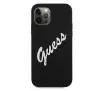 Etui Guess Silicone Vintage Script GUHCP12LLSVSBW do iPhone 12 Pro Max