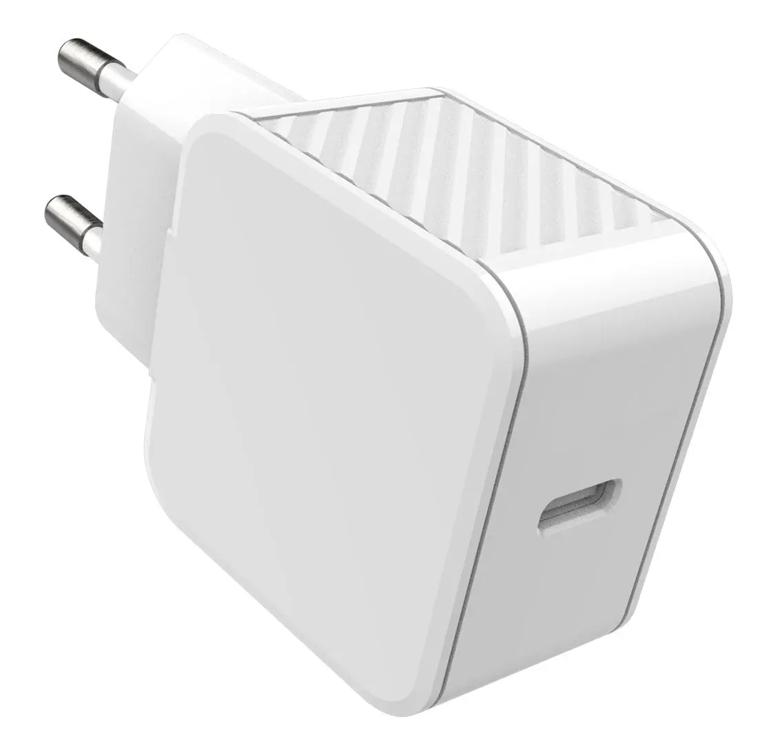 Ładowarka sieciowa BigBen BASECS25WCPDW Ultraszybka ładowarka sieciowa USB-C 25W Biały