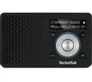 TechniSat DigitRadio 1 Radio FM DAB+ Czarno-srebrny