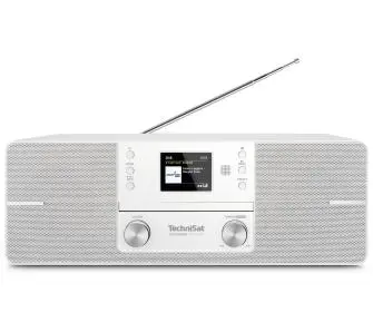 Radioodbiornik TechniSat DigitRadio 371 CD BT Radio FM DAB+ Bluetooth Biały