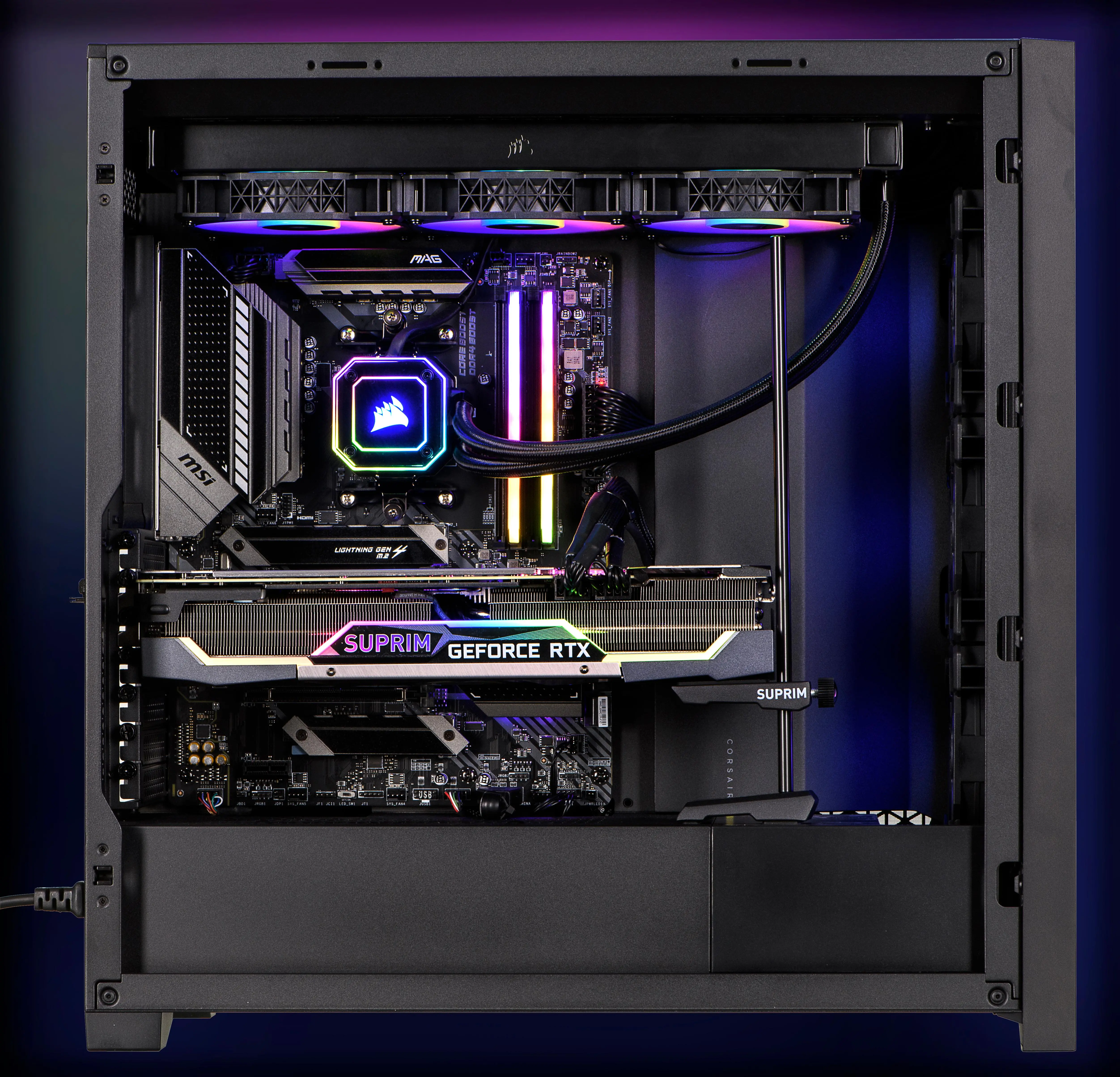 Komputer gamingowy Actina iCUE R5 5600X 32GB RAM 1TB Dysk SSD RTX3070