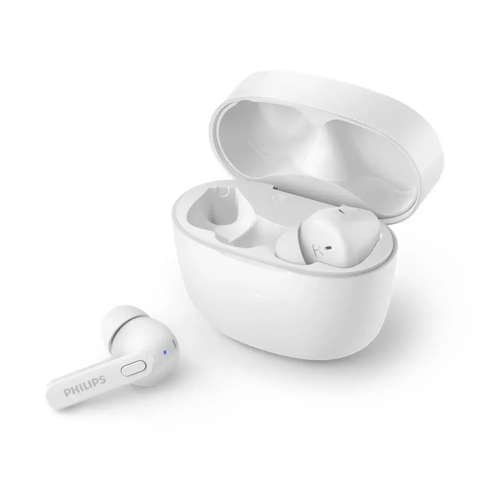 Słuchawki bezprzewodowe Philips TAT2206WT/00 Dokanałowe Bluetooth 5.0 Biały