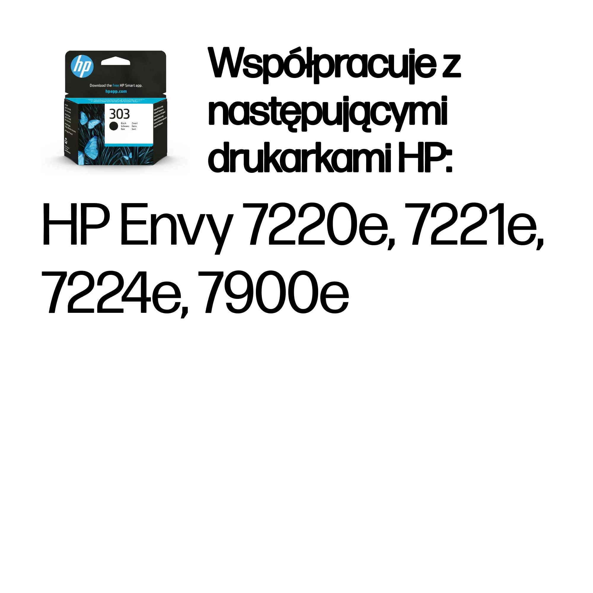 Tusz HP T6N02AE nr 303