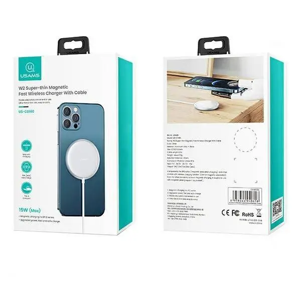 Ładowarka indukcyjna USAMS US-CD160 15W