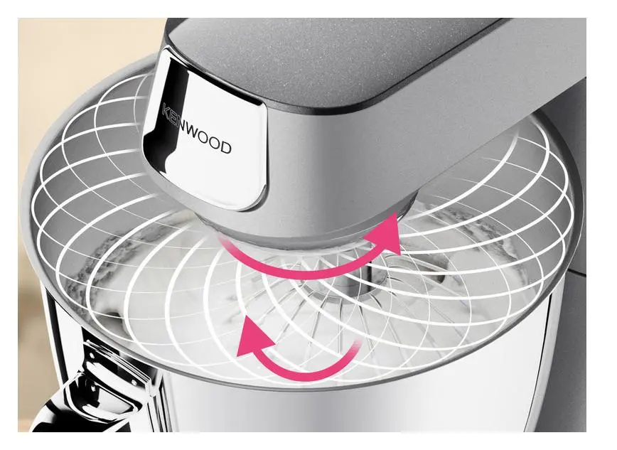 Robot planetarny Kenwood Titanium Chef Baker KVC85.124SI 1200W Blender kielichowy