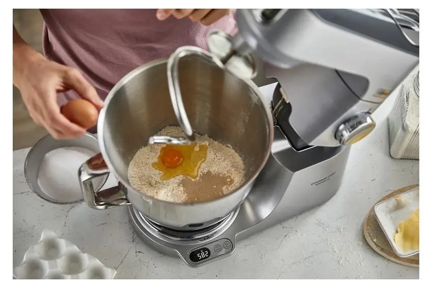 Robot planetarny Kenwood Titanium Chef Baker KVC85.124SI 1200W Blender kielichowy