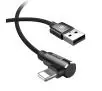 Kabel Baseus MVP Elbow USB do Lightning 1m Czarny