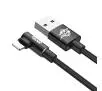 Kabel Baseus MVP Elbow USB do Lightning 1m Czarny