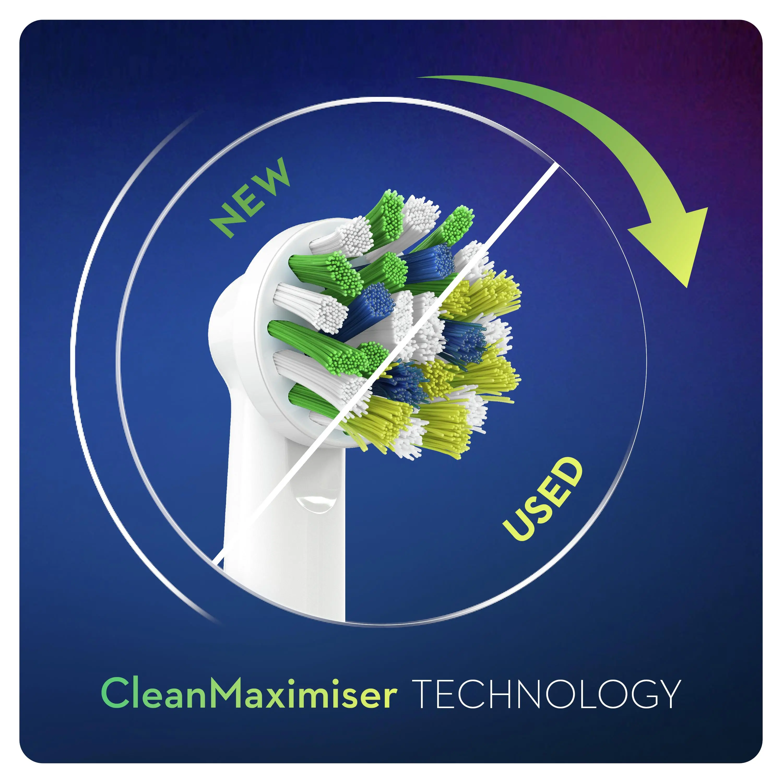 Końcówka do szczoteczki Oral-B Maximiser Cross Action 4szt.