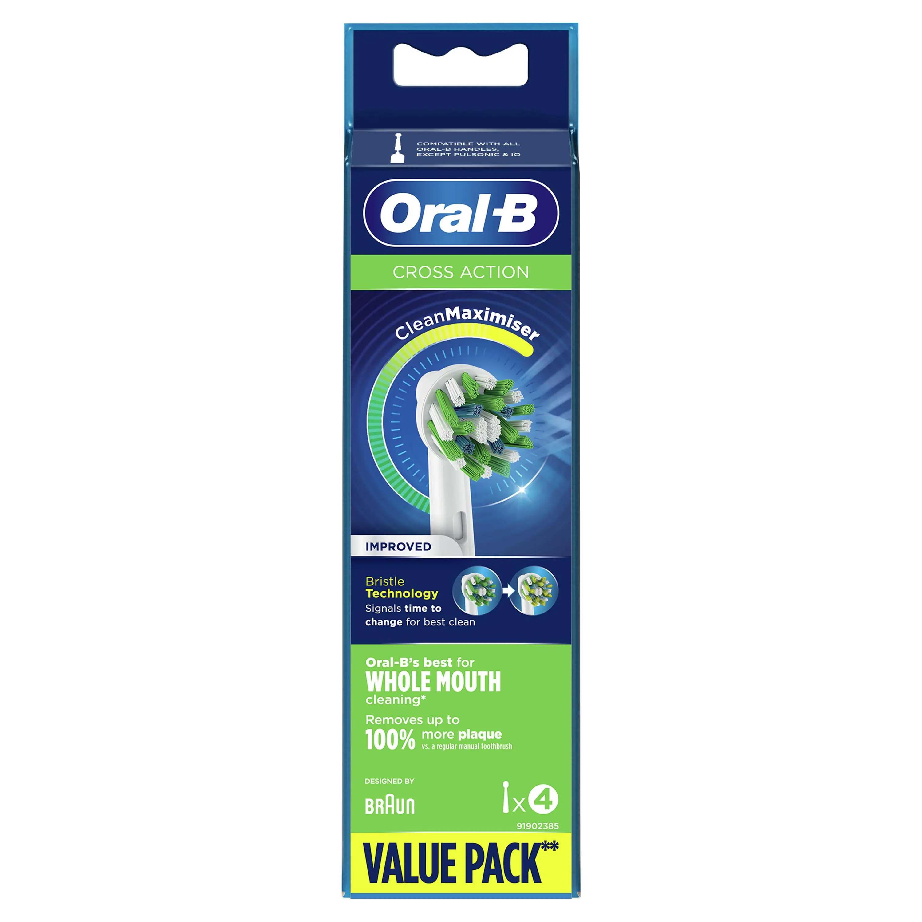 Końcówka do szczoteczki Oral-B Maximiser Cross Action 4szt.