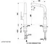 Bateria KFA Armatura Arura Mungo 6733-910-00 Chrom Mosiądz