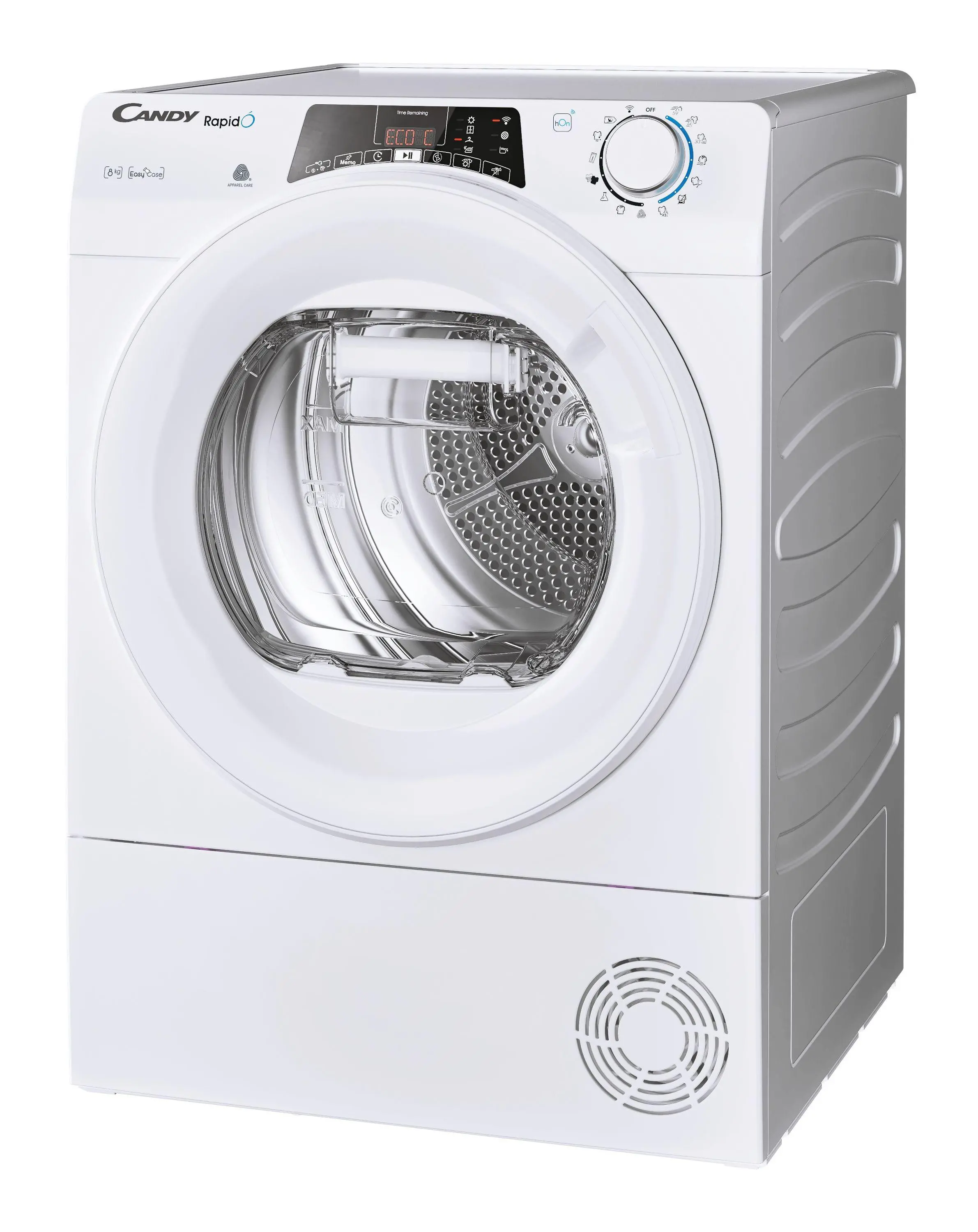 Suszarka Candy RapidO ROE H8A2TE-S 58,5cm 8kg Zdalne sterowanie