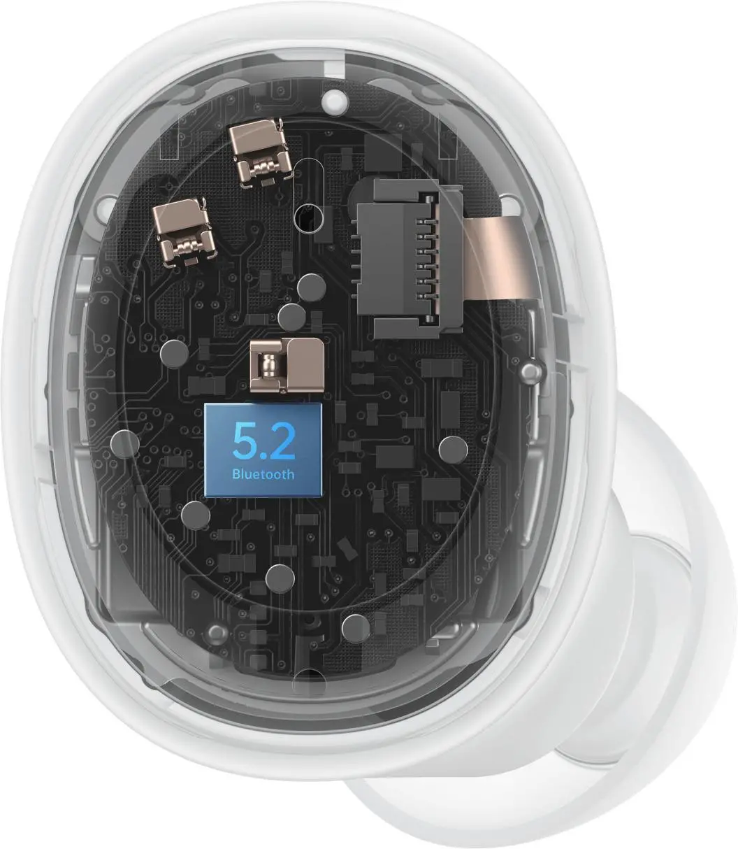 Słuchawki bezprzewodowe OPPO Enco Buds W12 Dokanałowe Bluetooth 5.2 Biały