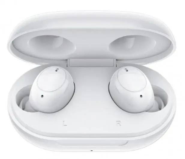Słuchawki bezprzewodowe OPPO Enco Buds W12 Dokanałowe Bluetooth 5.2 Biały