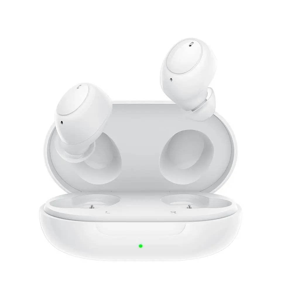 Słuchawki bezprzewodowe OPPO Enco Buds W12 Dokanałowe Bluetooth 5.2 Biały