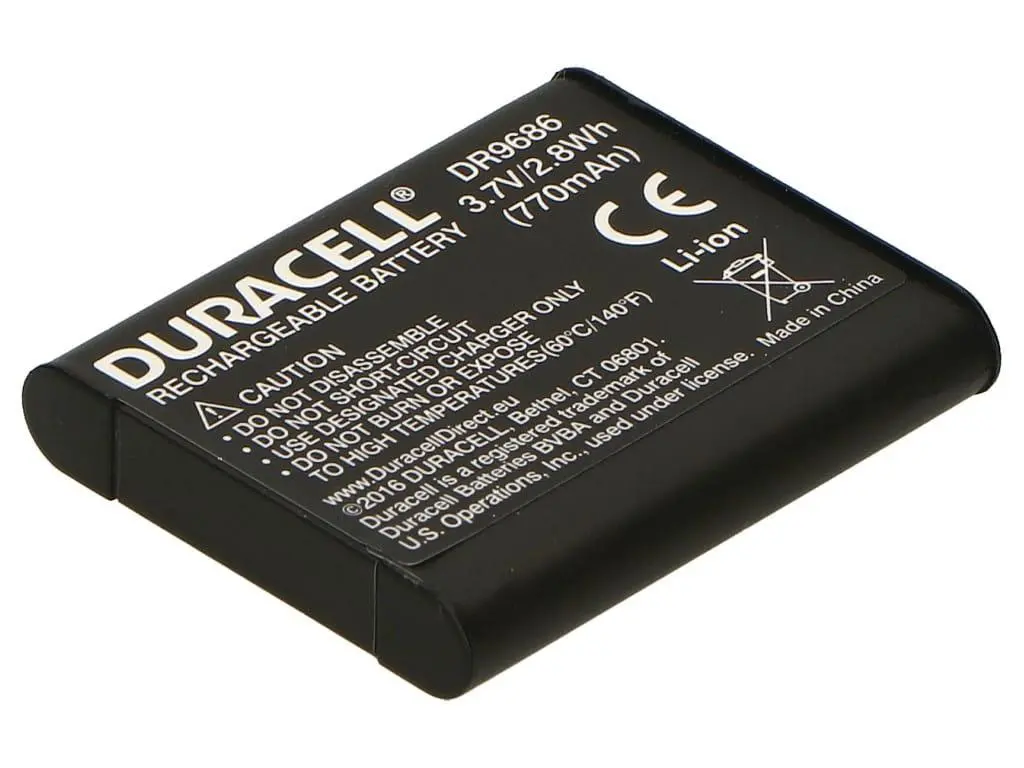 Akumulator Duracell DR9686 zamiennik Olympus LI-50B / Pentax D-LI92