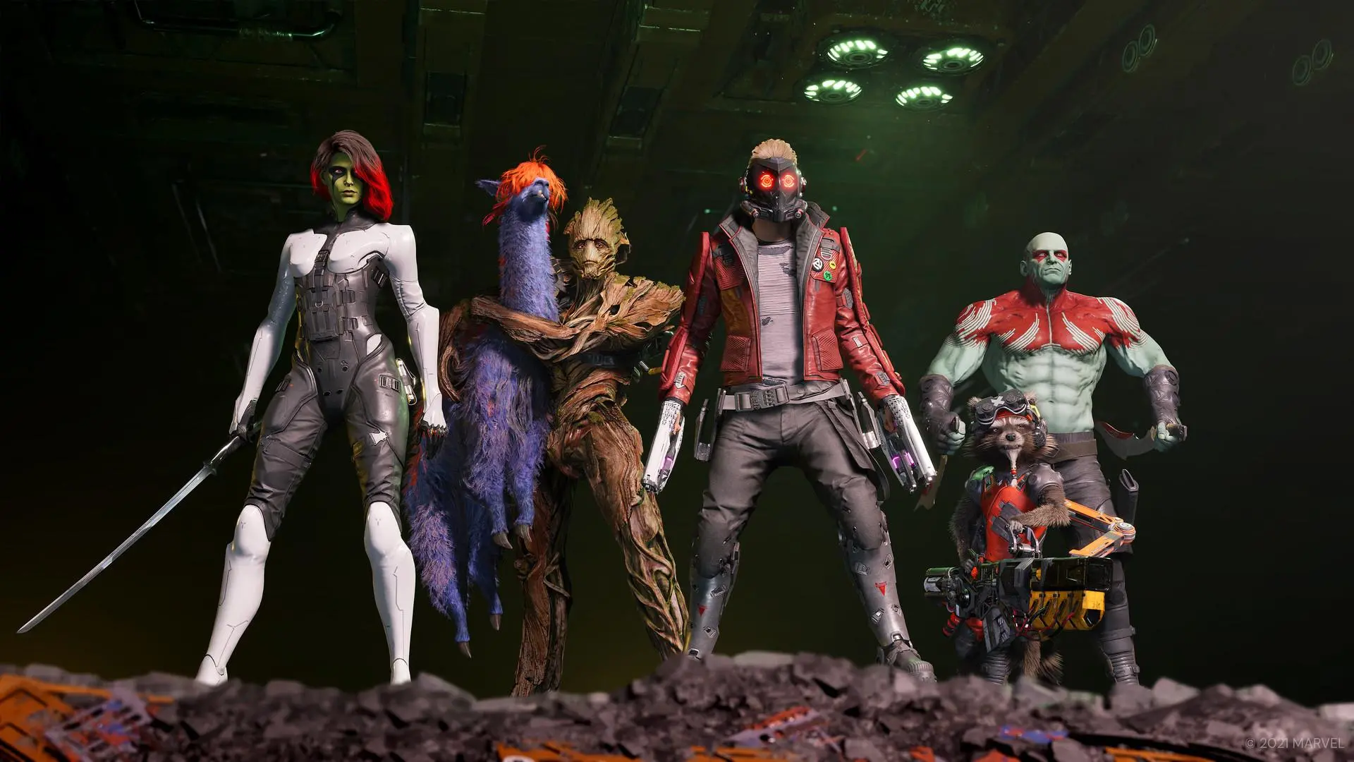 Marvel's Guardians of the Galaxy Gra na PS4 (Kompatybilna z PS5)