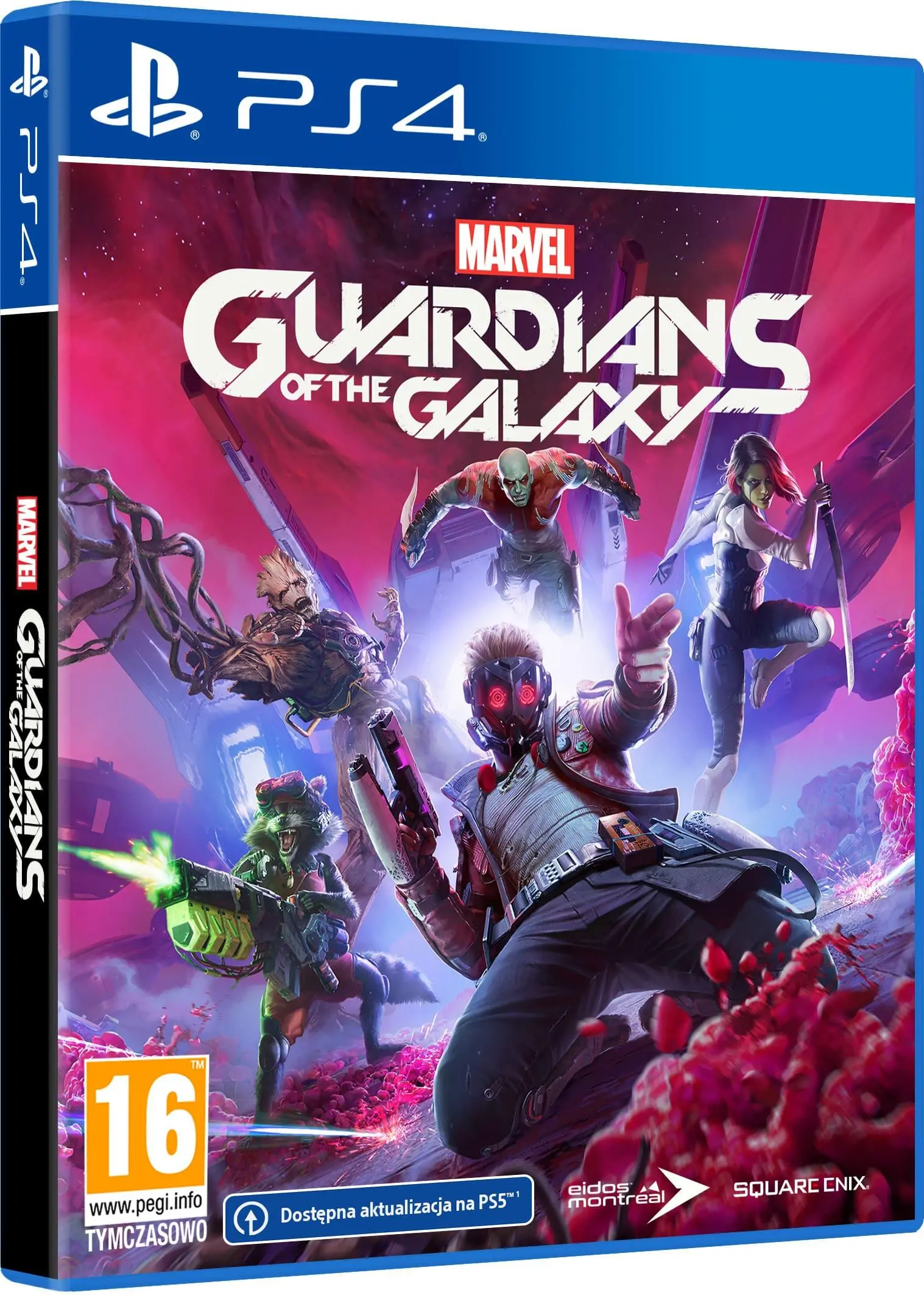 Marvel's Guardians of the Galaxy Gra na PS4 (Kompatybilna z PS5)