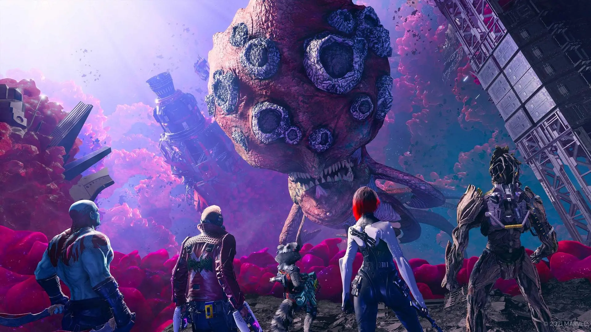 Marvel's Guardians of the Galaxy Gra na PS4 (Kompatybilna z PS5)