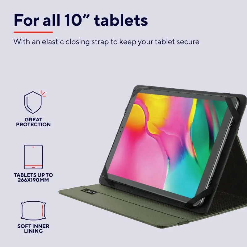 Etui na tablet Trust Primo Tablet Folio 10" ECO  Zielony
