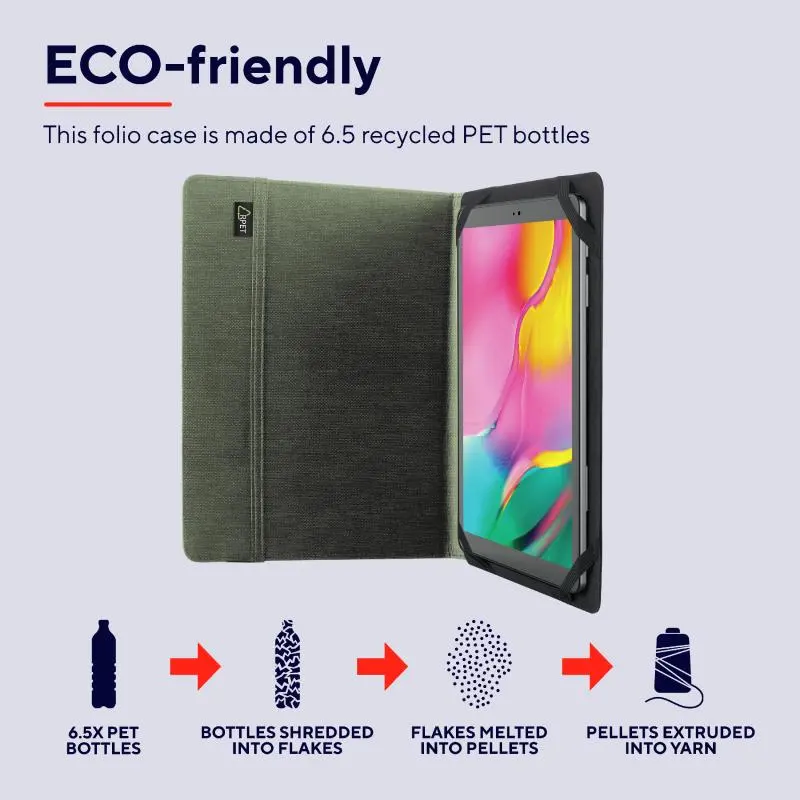 Etui na tablet Trust Primo Tablet Folio 10" ECO  Zielony