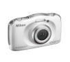 Nikon Coolpix S33 (biały) + niezatapialny pasek