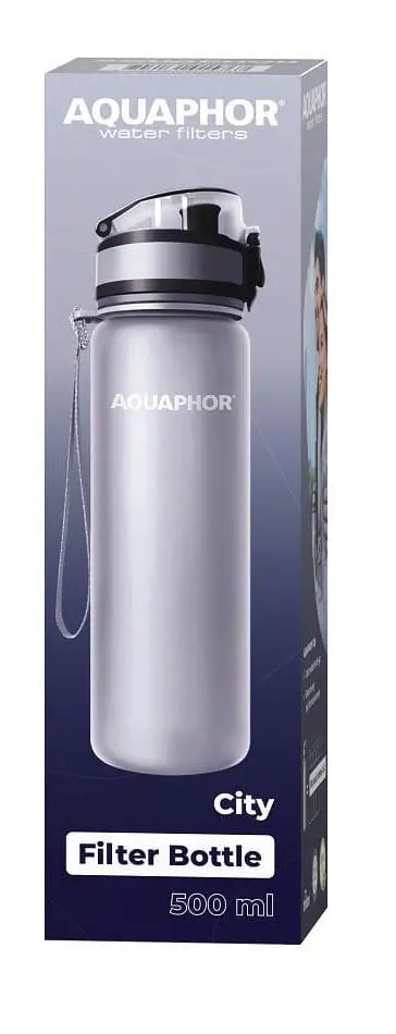 Butelka filtrująca Aquaphor City 0,5l 1 wkład
