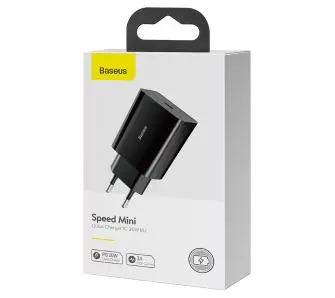 Ładowarka sieciowa Baseus Speed Mini Quick Charger 20W Czarny