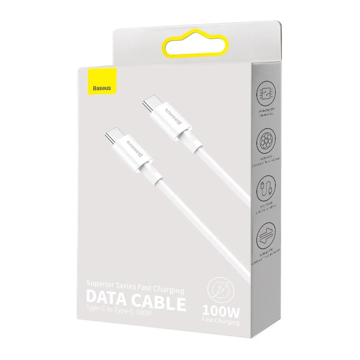 Kabel Baseus Superior Series 100W Biały