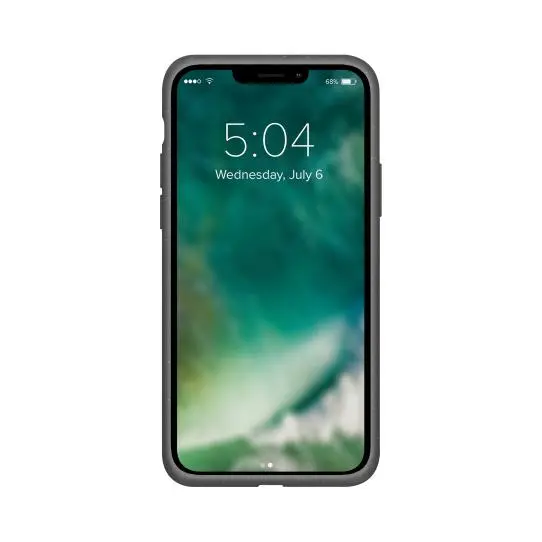 Etui Xqisit EcoFlex Anti Bac do iPhone 13 mini Szary
