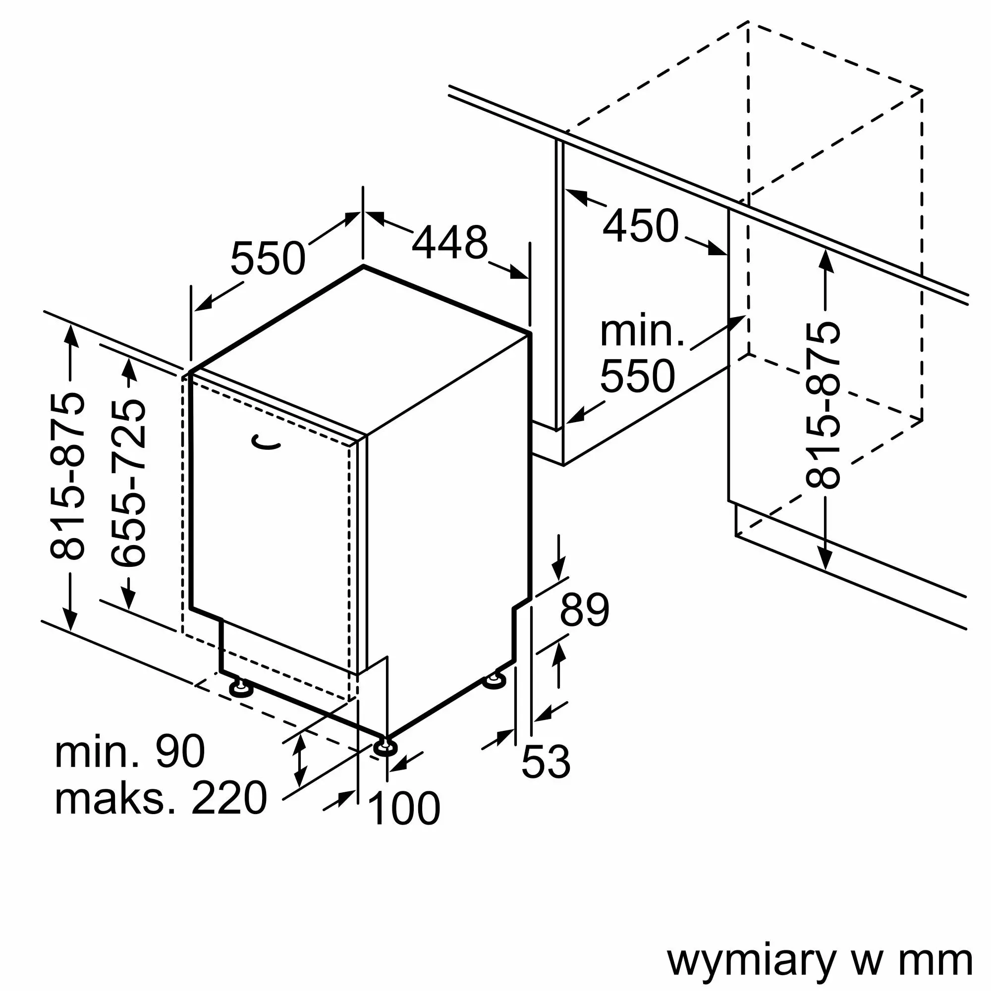 Zmywarka Bosch Serie 6 SPV6YMX11E 44,8cm Szuflada na sztućce Zdalne sterowanie