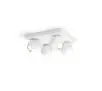 Oświetlenie punktowe Philips Hue White Ambiance Buckram 929003048201 Biały