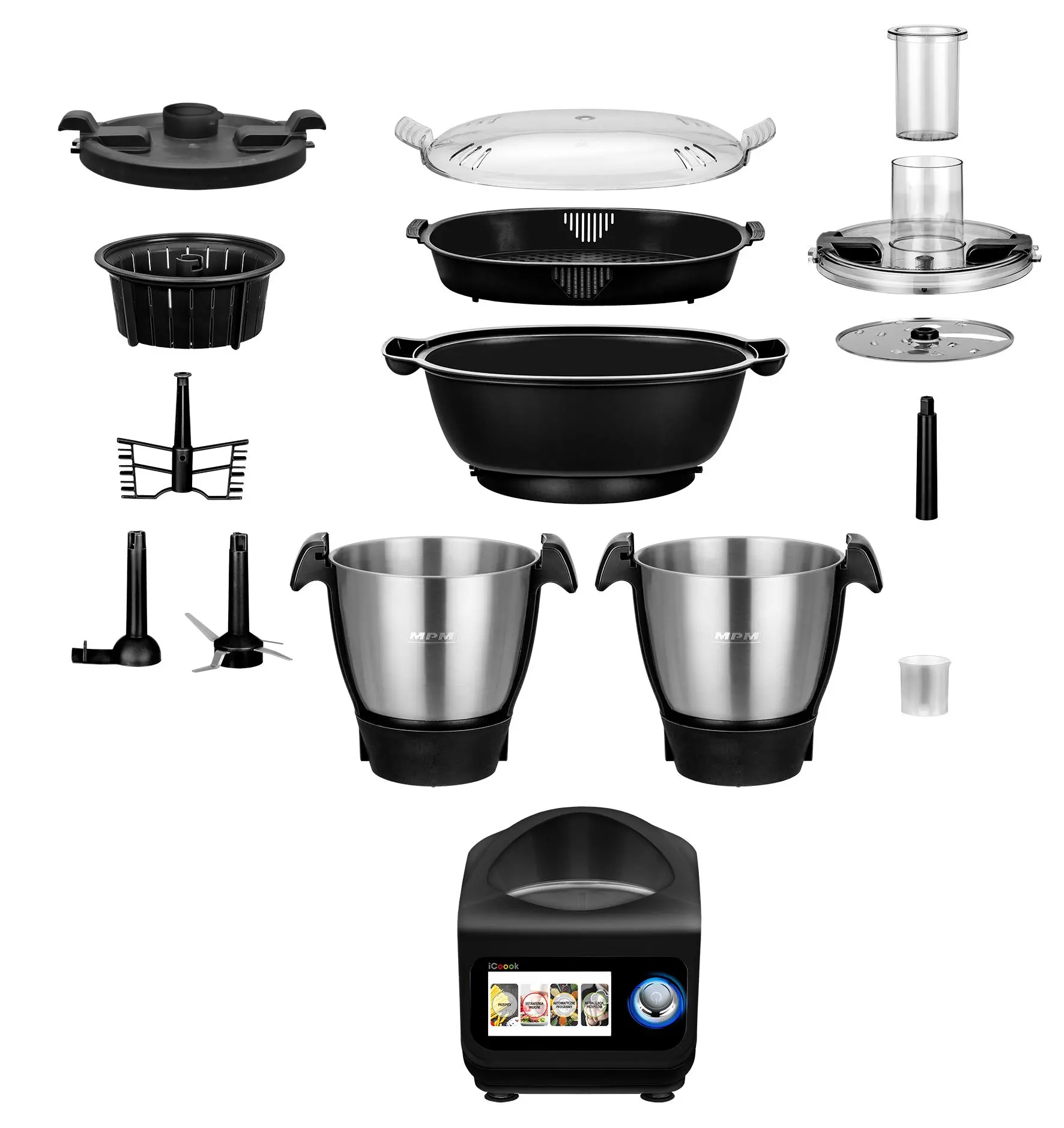 Termorobot MPM MRK-28 Z dwiema misami 3,5l w zestawie WiFi Aktualizowaną bazą przepisów