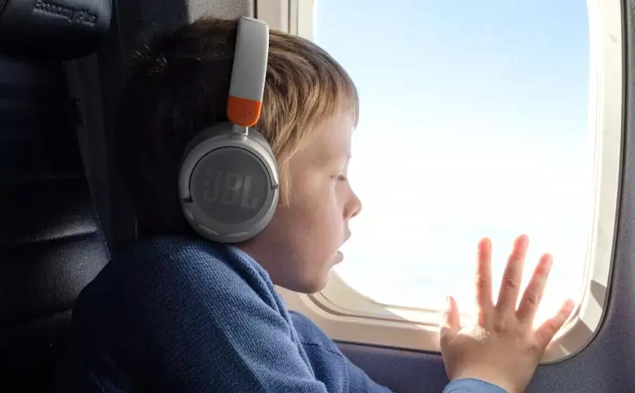 Słuchawki bezprzewodowe JBL JR460NC Dla dzieci Nauszne Bluetooth 5.0 Biały