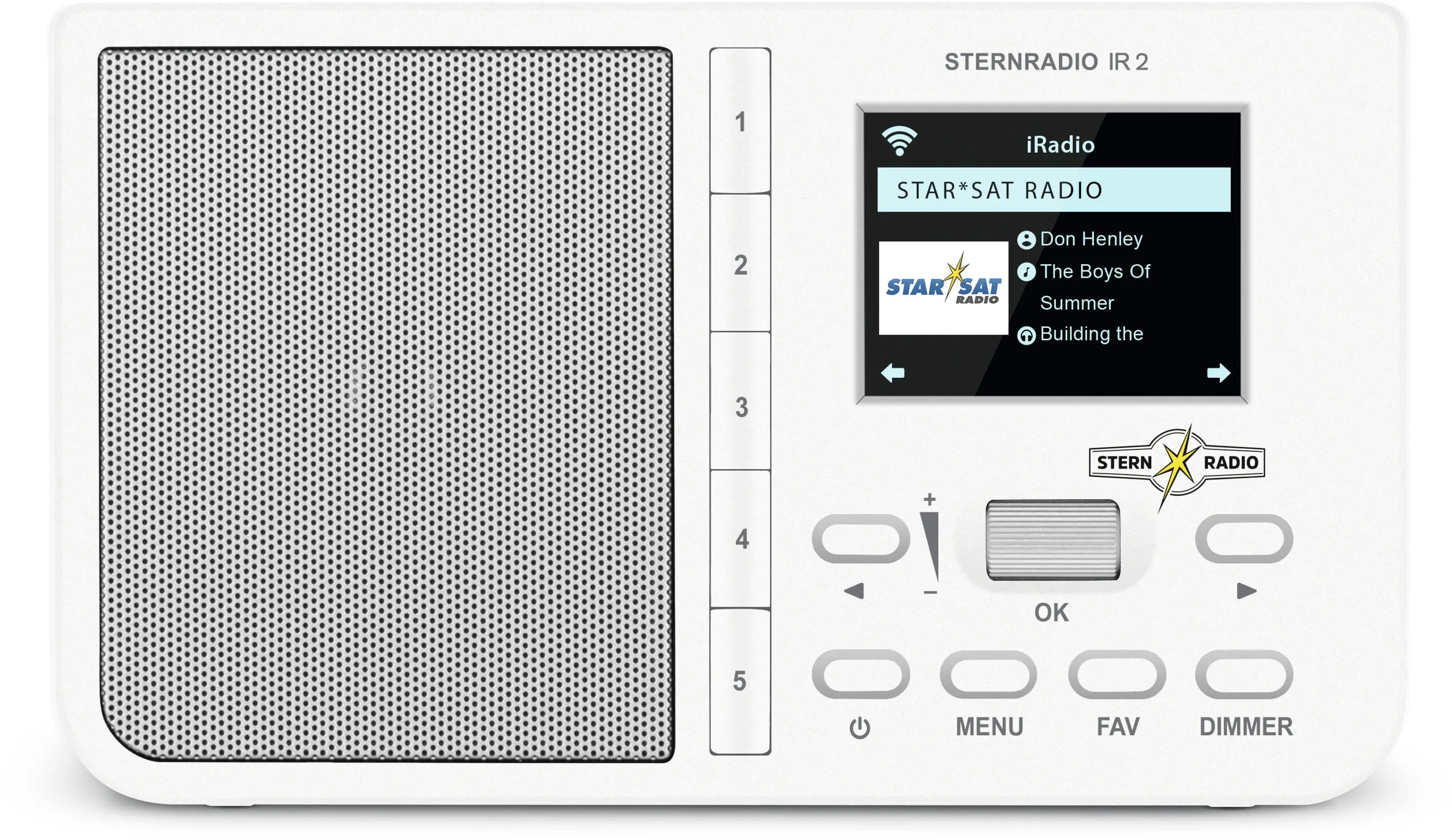 Radioodbiornik TechniSat SternRadio IR 2 Internetowe Biały