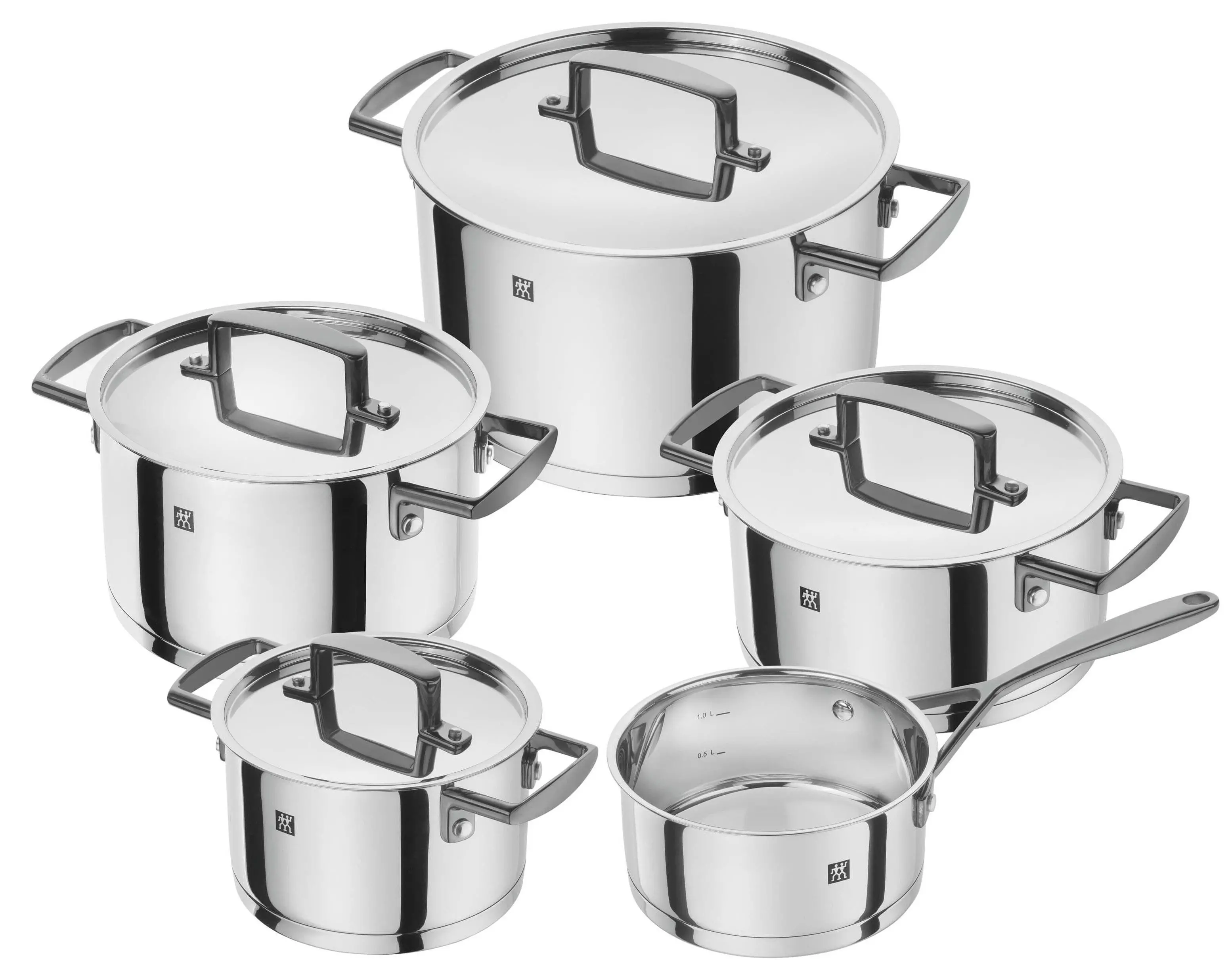 Zwilling Bellasera Indukcja Stal nierdzewna 9 elementów
